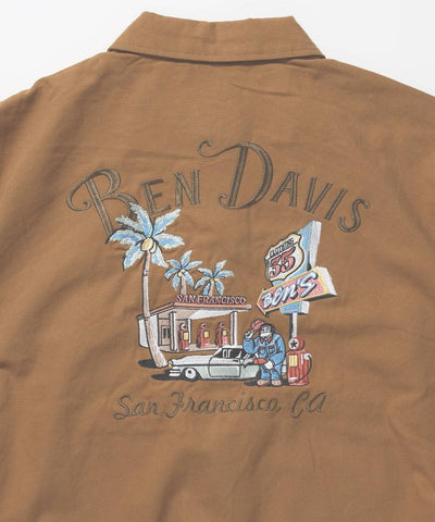 BEN DAVIS / 帆布刺繡 外套