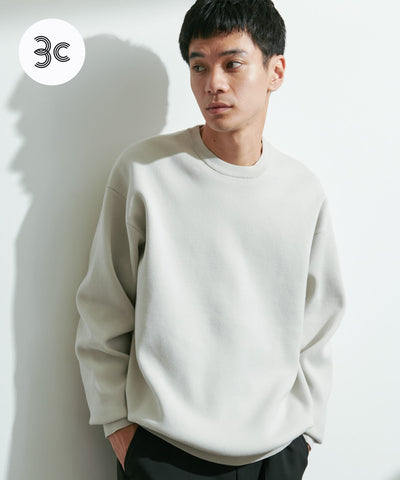 URBAN RESEARCH / UR TECH Renew Knit 輕量機能圓領針織衫