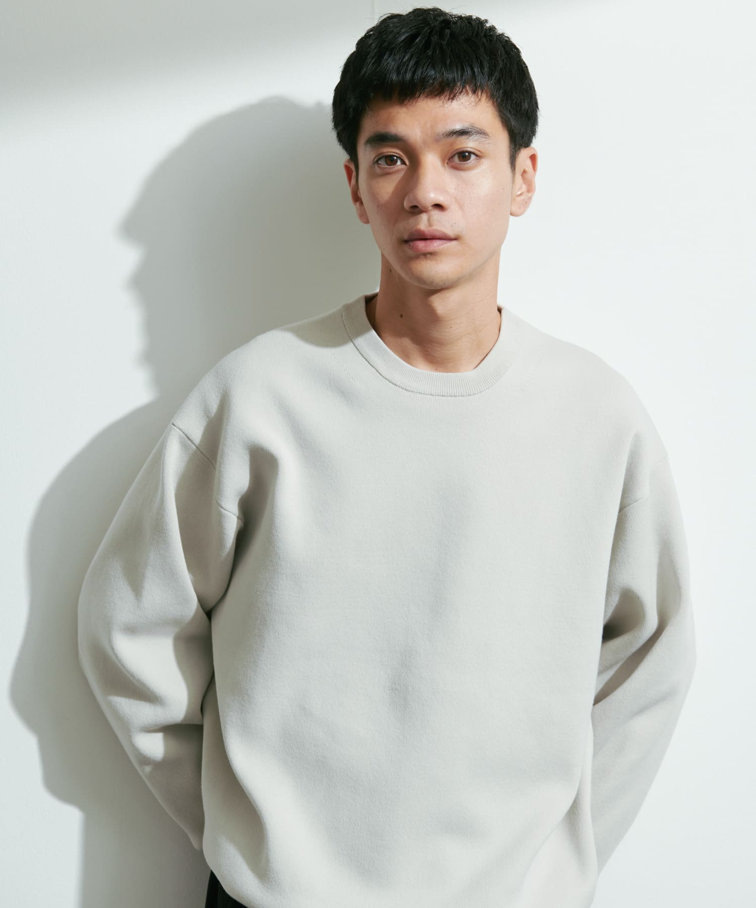 URBAN RESEARCH / UR TECH Renew Knit 輕量機能圓領針織衫