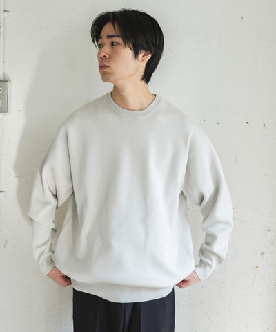 URBAN RESEARCH / UR TECH Renew Knit 輕量機能圓領針織衫