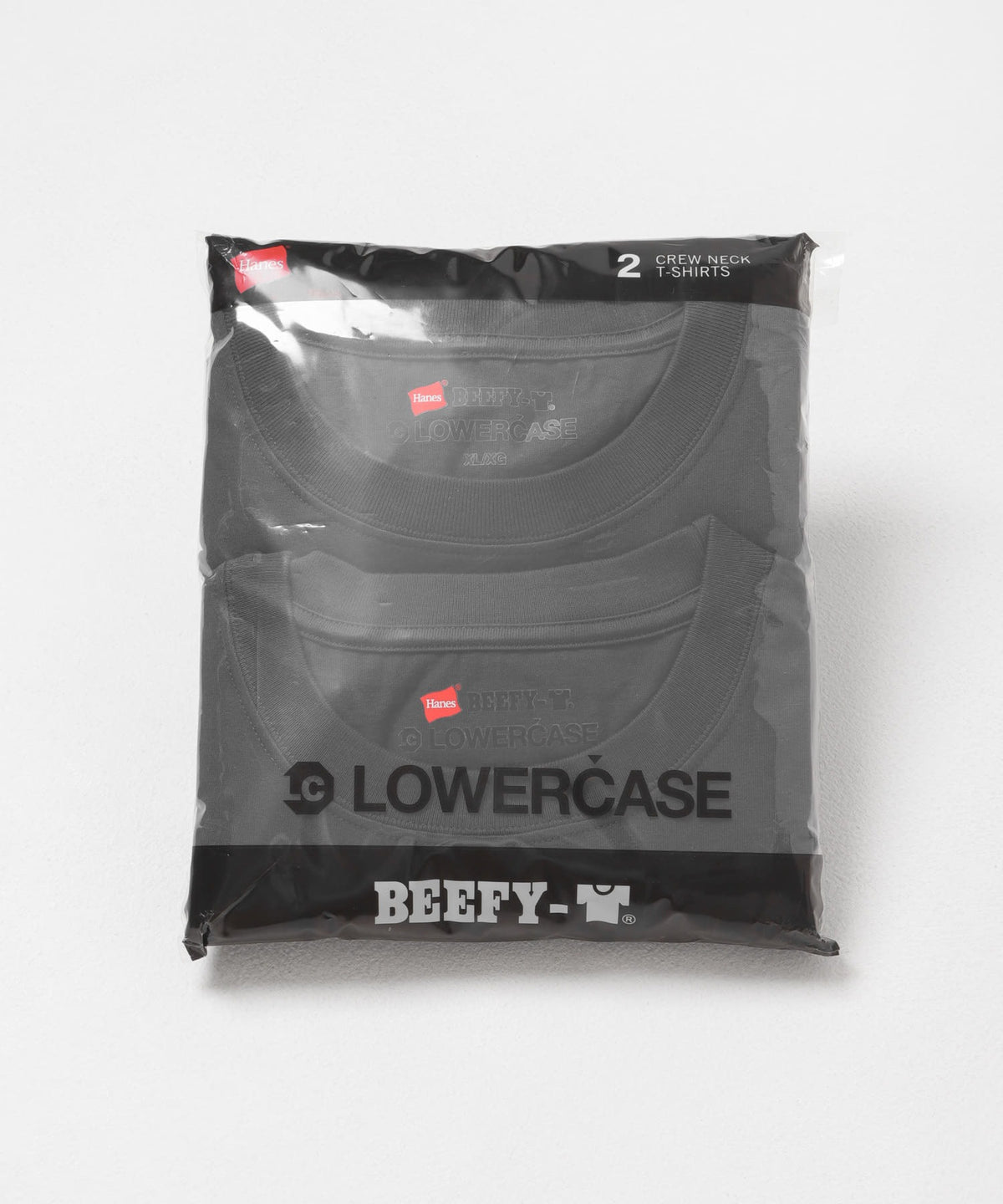 HANES × LOWERCASE / BEEFY-T 厚磅短袖T恤（日本聯名限定）（兩件組）
