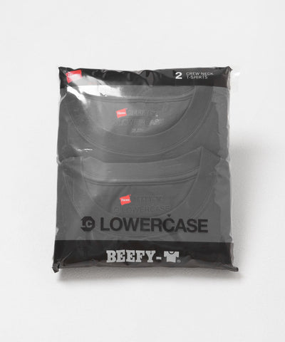 HANES × LOWERCASE / BEEFY-T 厚磅短袖T恤（日本聯名限定）（兩件組）