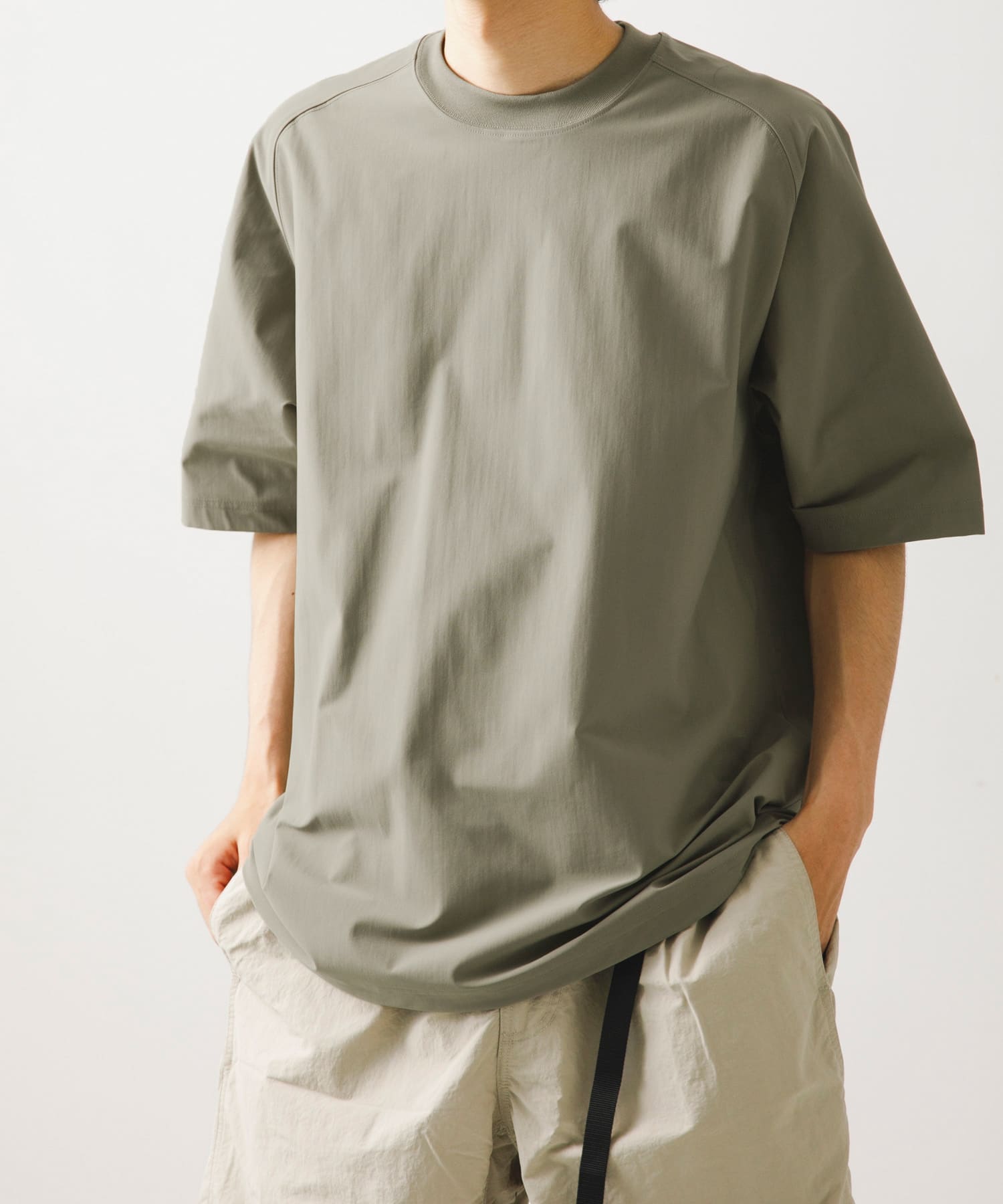 DAIWA PIER39 TECH LIGHTWEIGHT S/S TEE / 彈力涼感下擺抽繩短袖T恤