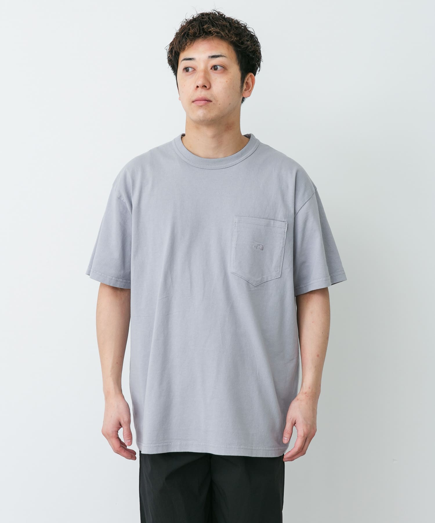 THE NORTH FACE PURPLE LABEL　8OZ FIELD POCKET T-SHIRTS / 厚磅結構口袋短袖T恤
