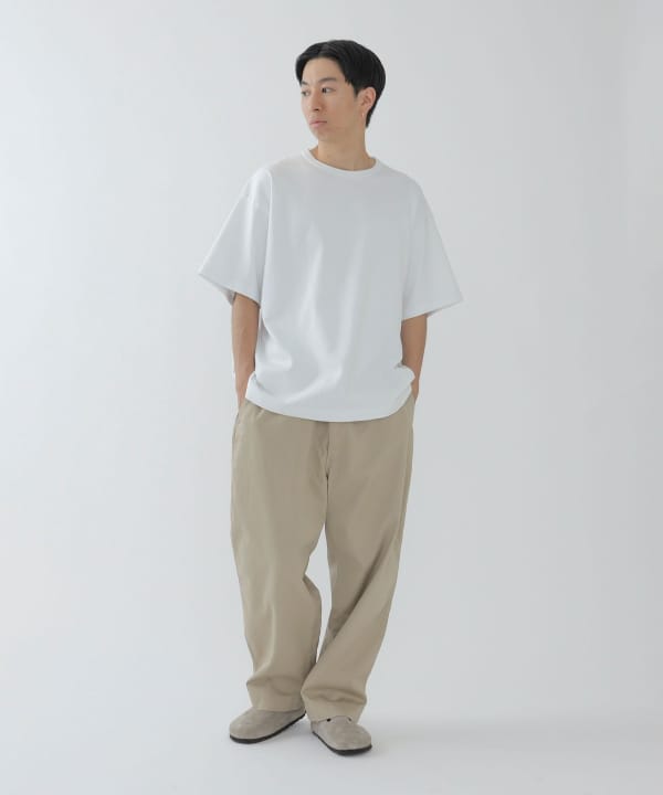 BEAMS JAPAN  / 厚磅寬鬆 短袖T恤 （日本製）