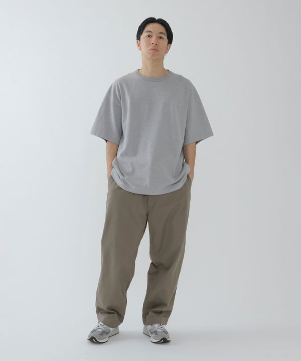 BEAMS JAPAN  / 厚磅寬鬆 短袖T恤 （日本製）