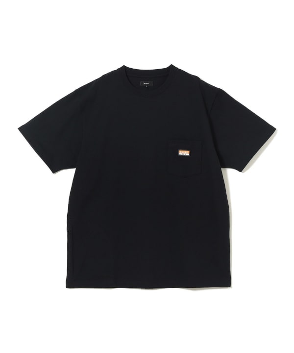 BEAMS / 重磅 矽膠小標 短袖 T 恤