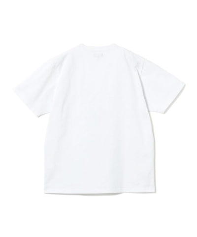 BEAMS / 重磅 矽膠小標 短袖 T 恤