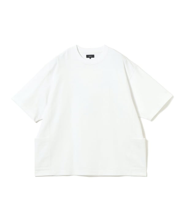 BEAMS / 側邊口袋 短袖T恤