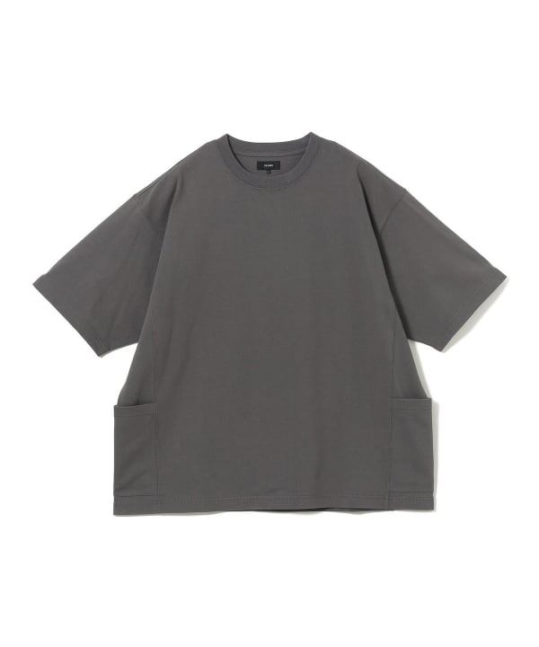 BEAMS / 側邊口袋 短袖T恤