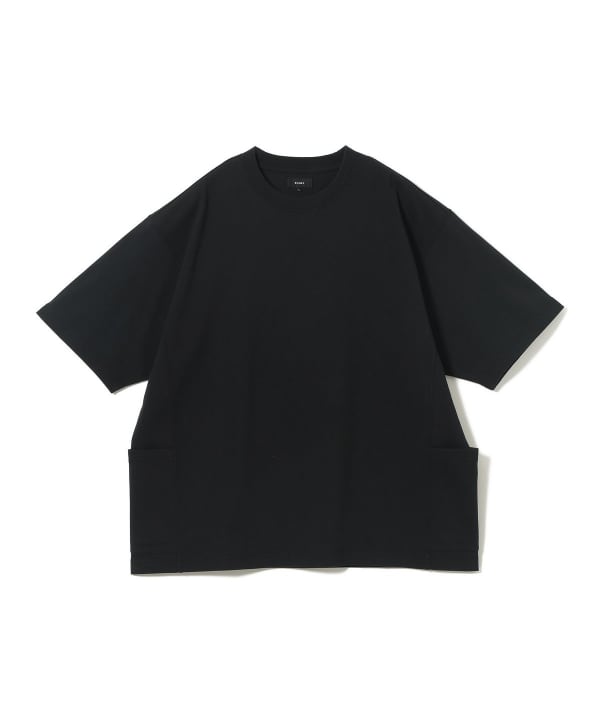 BEAMS / 側邊口袋 短袖T恤
