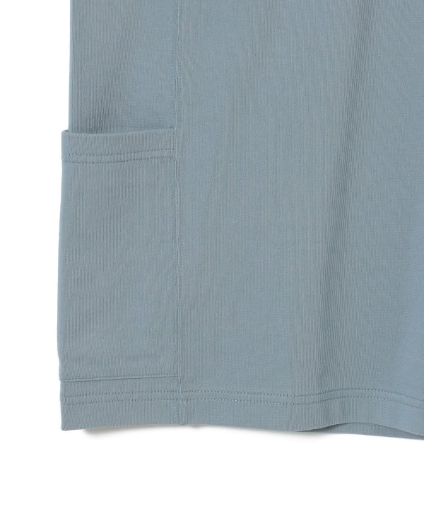 BEAMS / 側邊口袋 短袖T恤