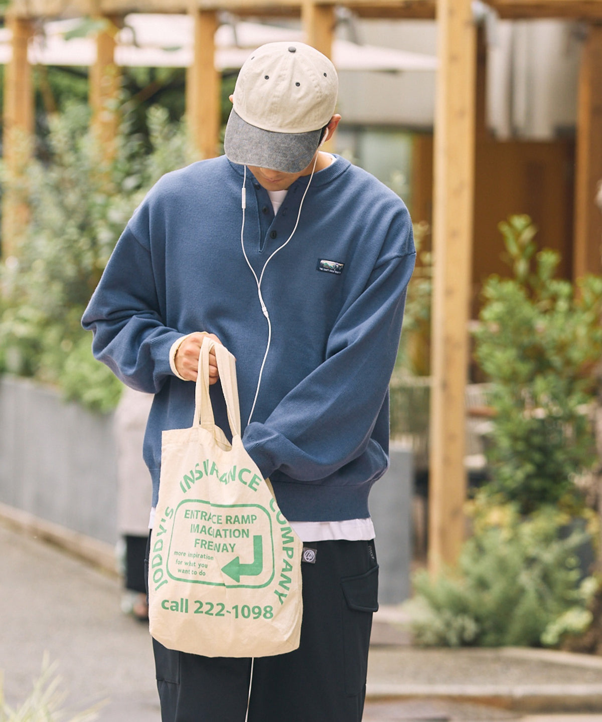 THE CRAFT CREW PRODUCTS / 厚磅亨利領寬版羅紋針織衫（可機洗抗靜電）
