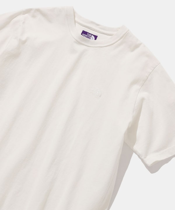 BEAMS X THE NORTH FACE PURPLE LABEL / 刺繡  短袖T恤