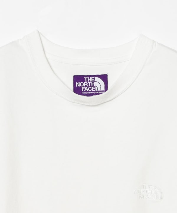 BEAMS X THE NORTH FACE PURPLE LABEL / 刺繡  短袖T恤