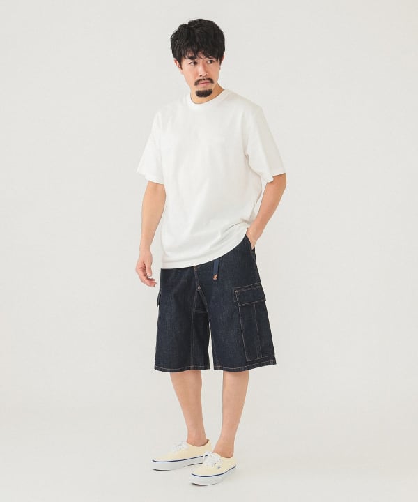 BEAMS X THE NORTH FACE PURPLE LABEL / 刺繡  短袖T恤