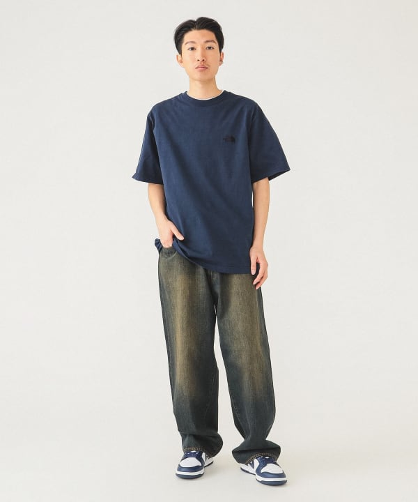 BEAMS X THE NORTH FACE PURPLE LABEL / 刺繡  短袖T恤