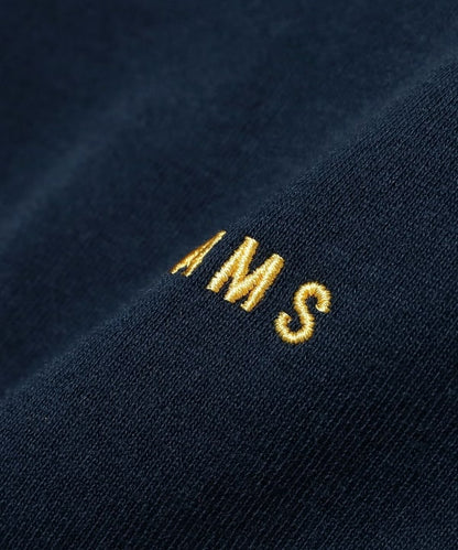 BEAMS / 小刺繡標誌 長袖T恤