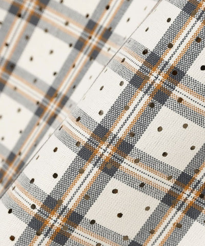 BEAMS Half Zip Pullover Shirt / 格紋半拉鍊襯衫