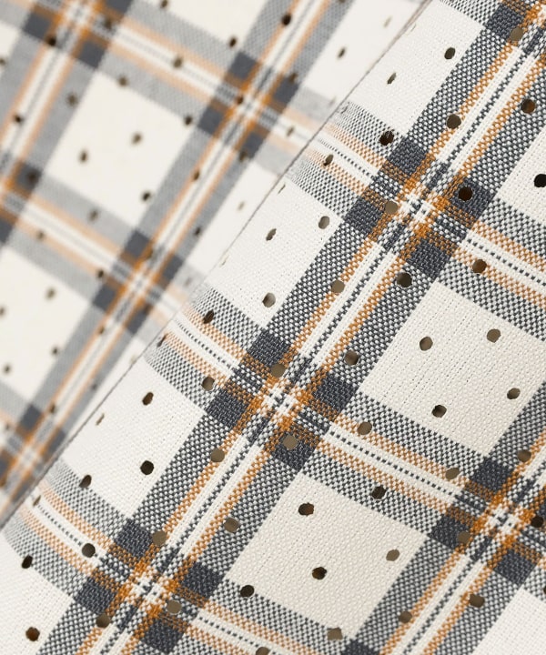 BEAMS Half Zip Pullover Shirt / 格紋半拉鍊襯衫