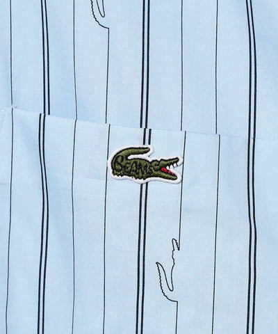 LACOSTE × BEAMS / 鱷魚圖騰條紋襯衫（日本聯名限定）