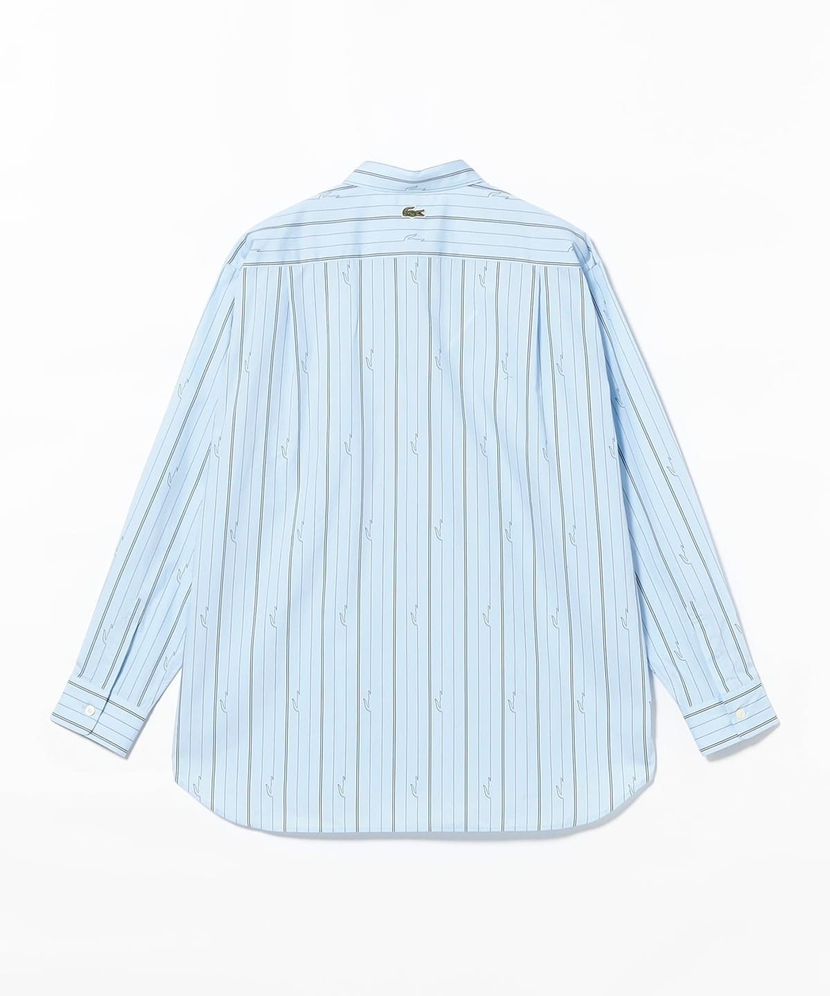 LACOSTE × BEAMS / 鱷魚圖騰條紋襯衫（日本聯名限定）