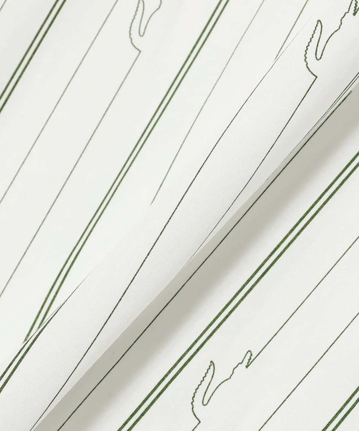 LACOSTE × BEAMS / 鱷魚圖騰條紋襯衫（日本聯名限定）