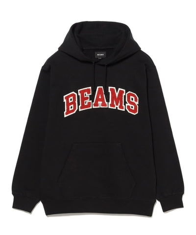 BEAMS / 立體繡標誌 連帽衫
