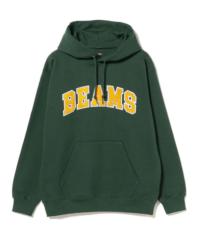 BEAMS / 立體繡標誌 連帽衫