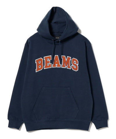 BEAMS / 立體繡標誌 連帽衫