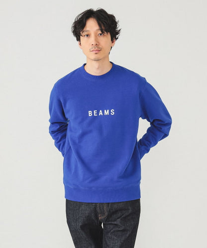 BEAMS / 經典標誌 中厚磅 圓領衫