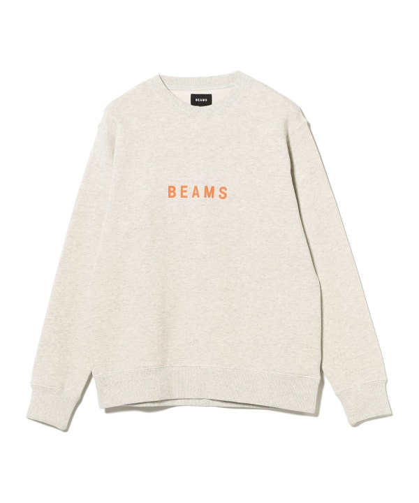 BEAMS / 經典標誌 中厚磅 圓領衫