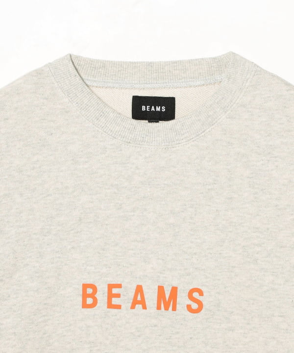 BEAMS / 經典標誌 中厚磅 圓領衫