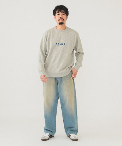 BEAMS / 經典標誌 中厚磅 圓領衫