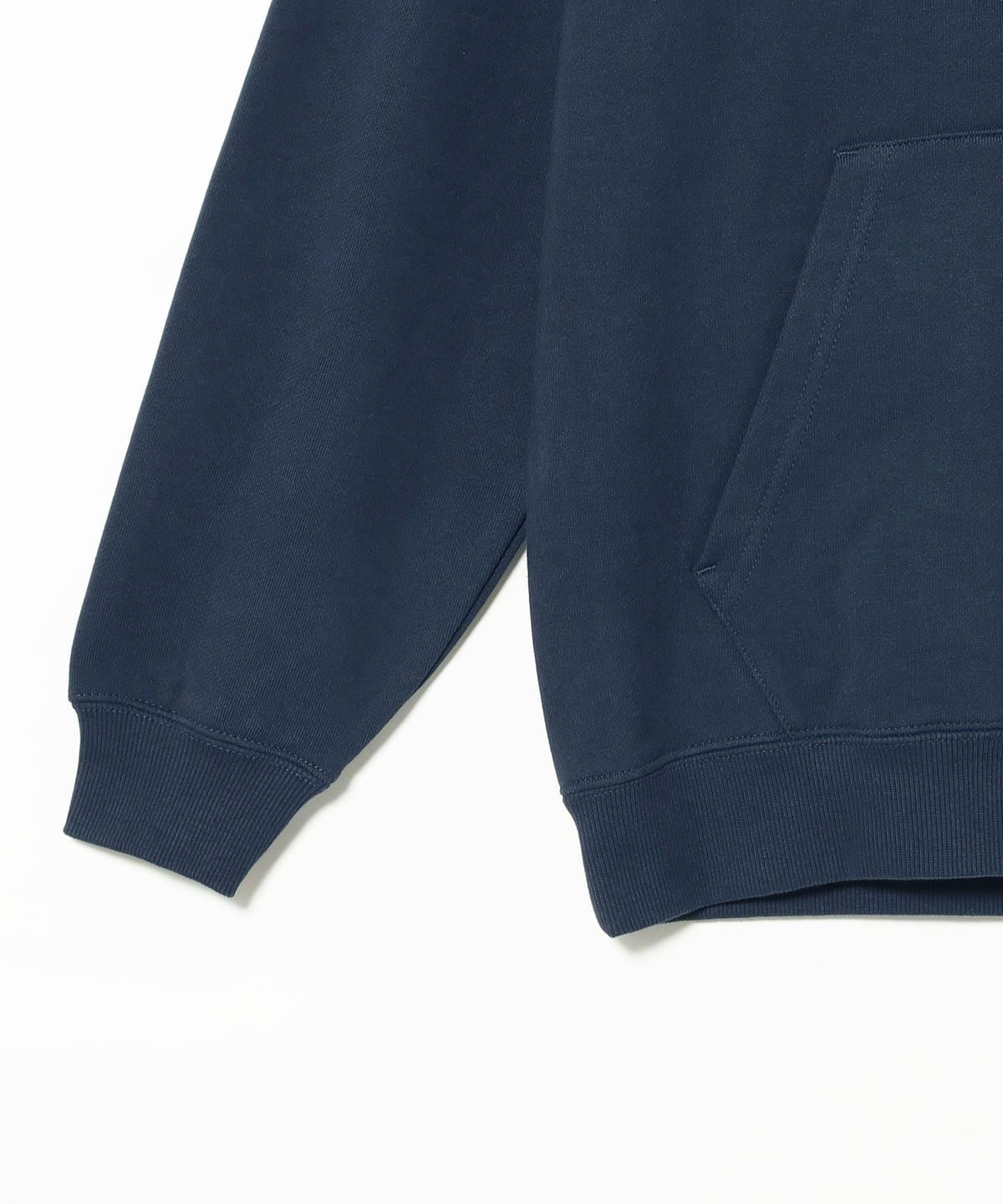 BEAMS / 標誌刺繡重磅連帽拉鍊外套