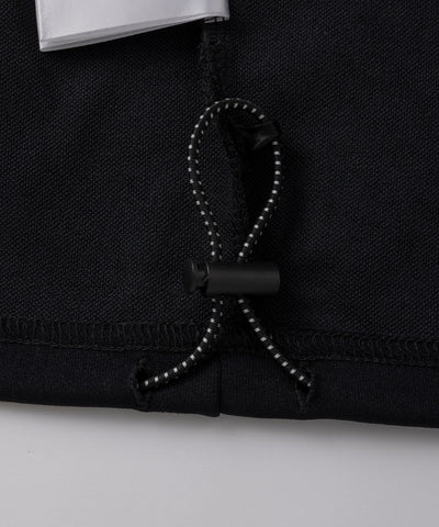 THE CRAFT CREW PRODUCTS / 四向彈性機能 圓領口袋長T恤（抽繩下擺）