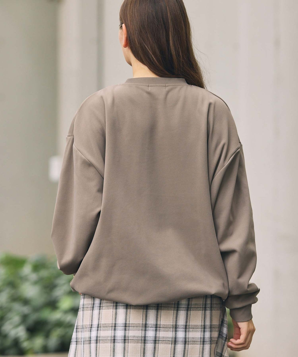 THE CRAFT CREW PRODUCTS / 四向彈性機能 圓領口袋長T恤（抽繩下擺）