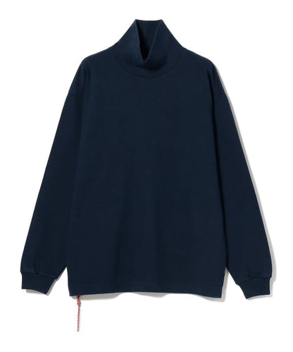 BEAMS JAPAN / 重磅天竺棉 高領長袖上衣