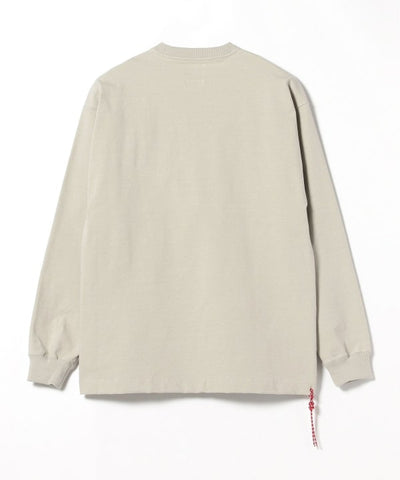 BEAMS JAPAN  / 日本製 寬鬆彈力長袖T恤