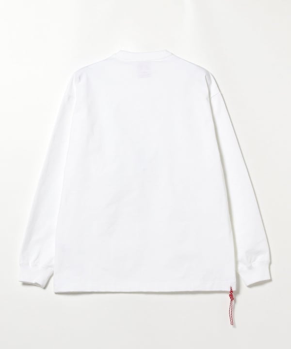 BEAMS JAPAN  / 日本製 寬鬆彈力長袖T恤