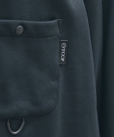 THE CRAFT CREW PRODUCTS / 四向彈性機能 長袖POLO衫（抽繩下擺）