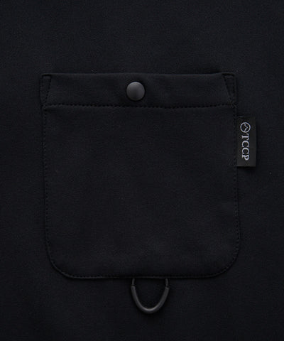 THE CRAFT CREW PRODUCTS / 四向彈性機能 長袖POLO衫（抽繩下擺）