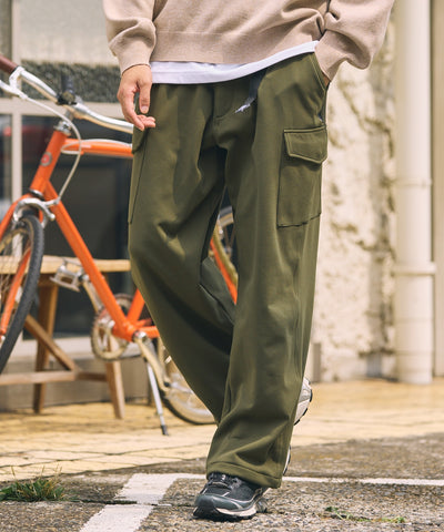 THE CRAFT CREW PRODUCTS / 四向彈性機能工裝褲（織帶腰帶．抽繩褲口）
