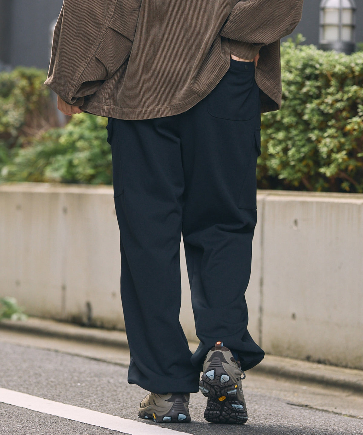 THE CRAFT CREW PRODUCTS / 四向彈性機能工裝褲（織帶腰帶．抽繩褲口）