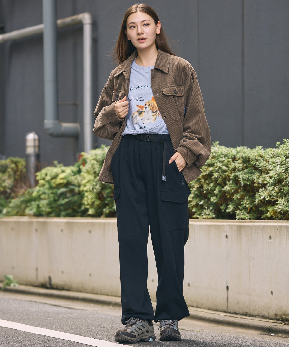 THE CRAFT CREW PRODUCTS / 四向彈性機能工裝褲（織帶腰帶．抽繩褲口）