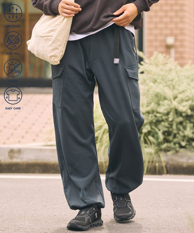 THE CRAFT CREW PRODUCTS / 四向彈性機能工裝褲（織帶腰帶．抽繩褲口）