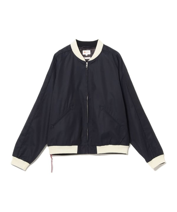 BEAMS JAPAN / 棉絲混紡光澤短版夾克