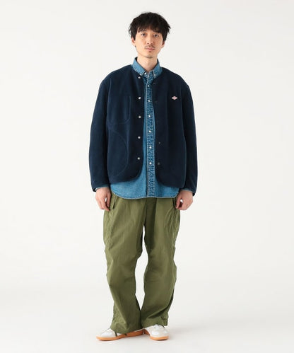 DANTON Fleece Jacket / 無領刷毛外套