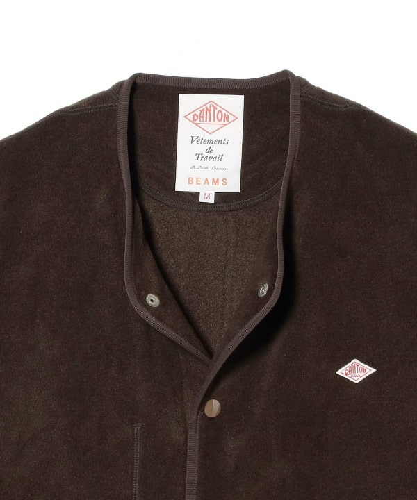 DANTON Fleece Jacket / 無領刷毛外套