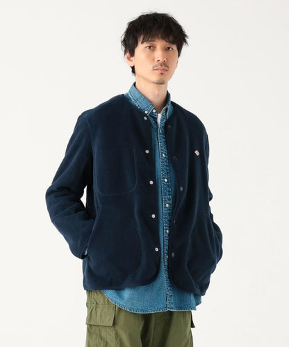 DANTON Fleece Jacket / 無領刷毛外套